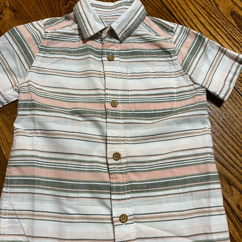 Button down Cotton shirt 4t